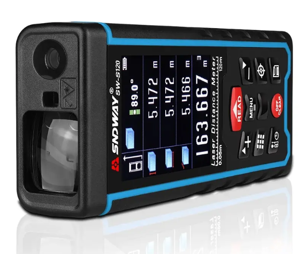 متر لیزری سندوی مدل SW-S120- SNDWAY