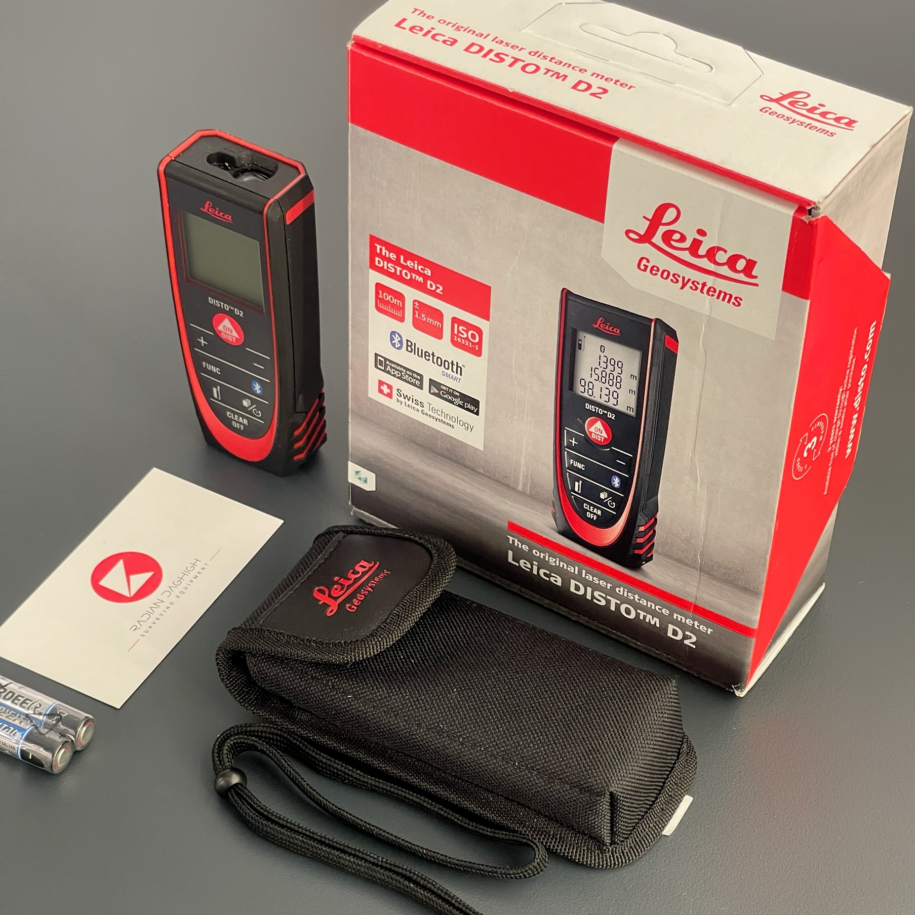 متر لیزری لایکا مدل D2 New