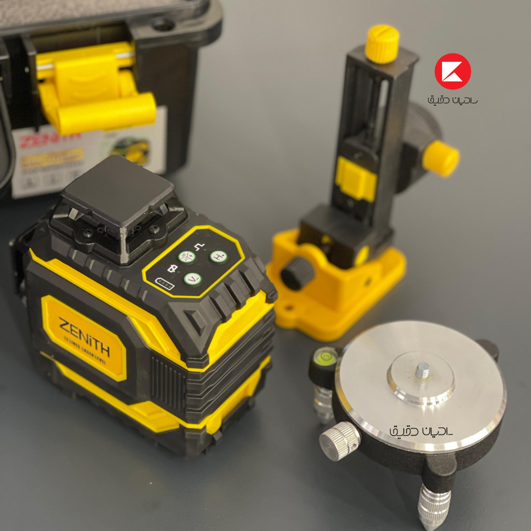 تراز لیزری ۳۶۰ درجه زنیت رادیان دقیق