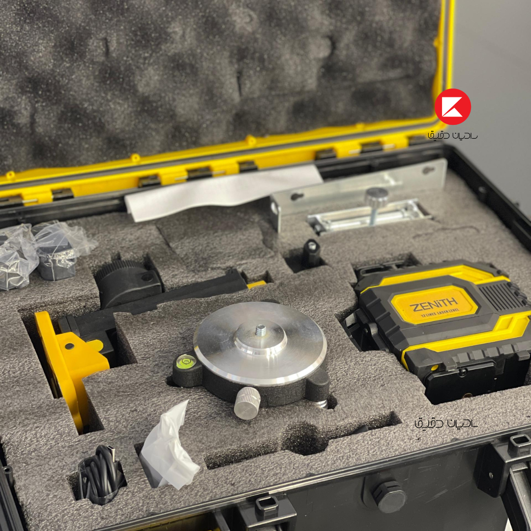 تراز لیزری ۳۶۰ درجه زنیت رادیان دقیق