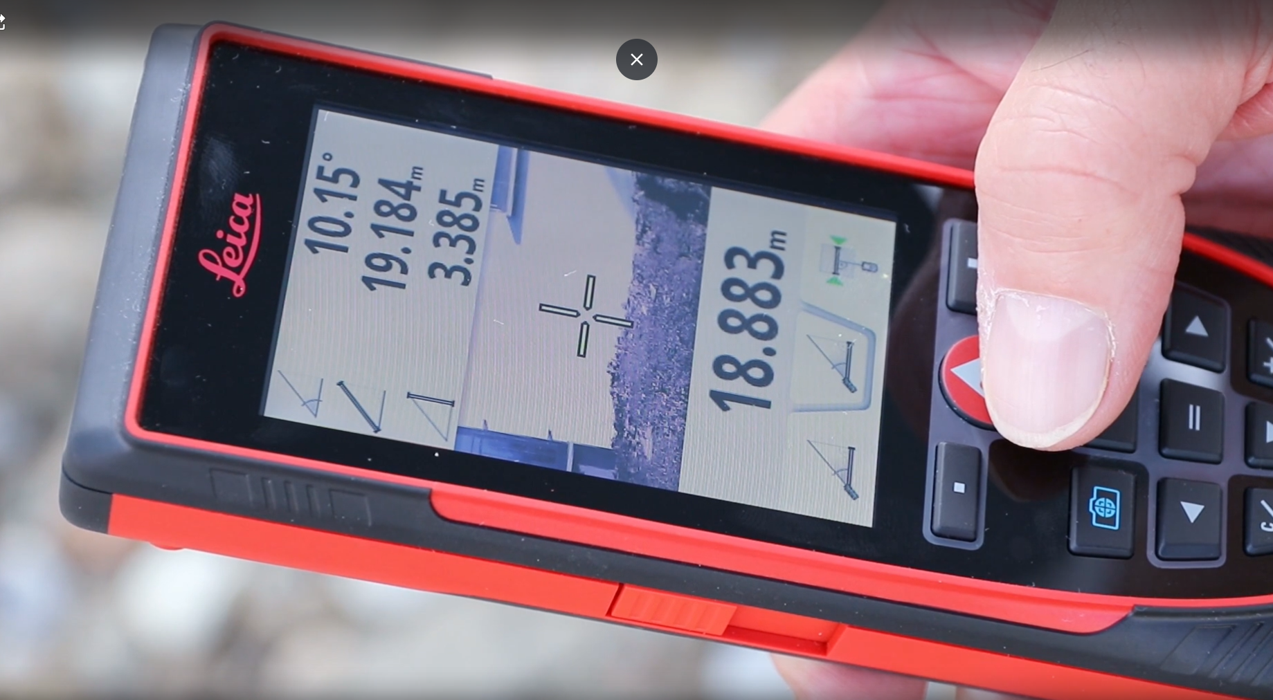 متر لیزری D5